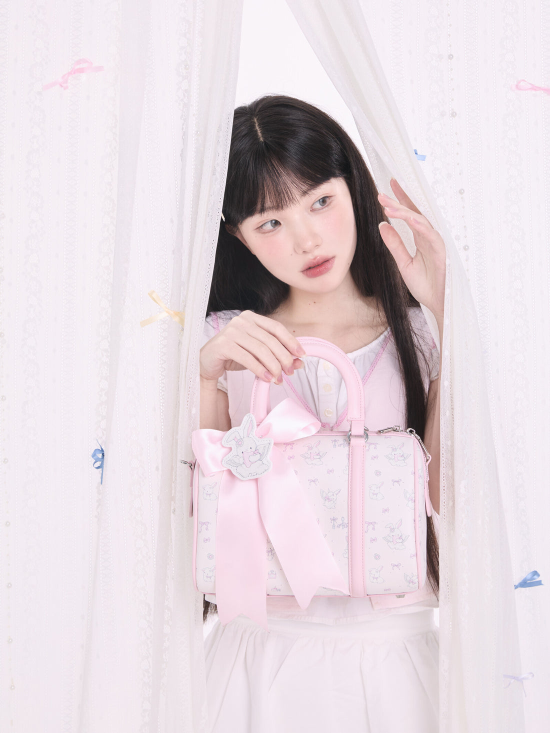 ふわふわボストンバッグ